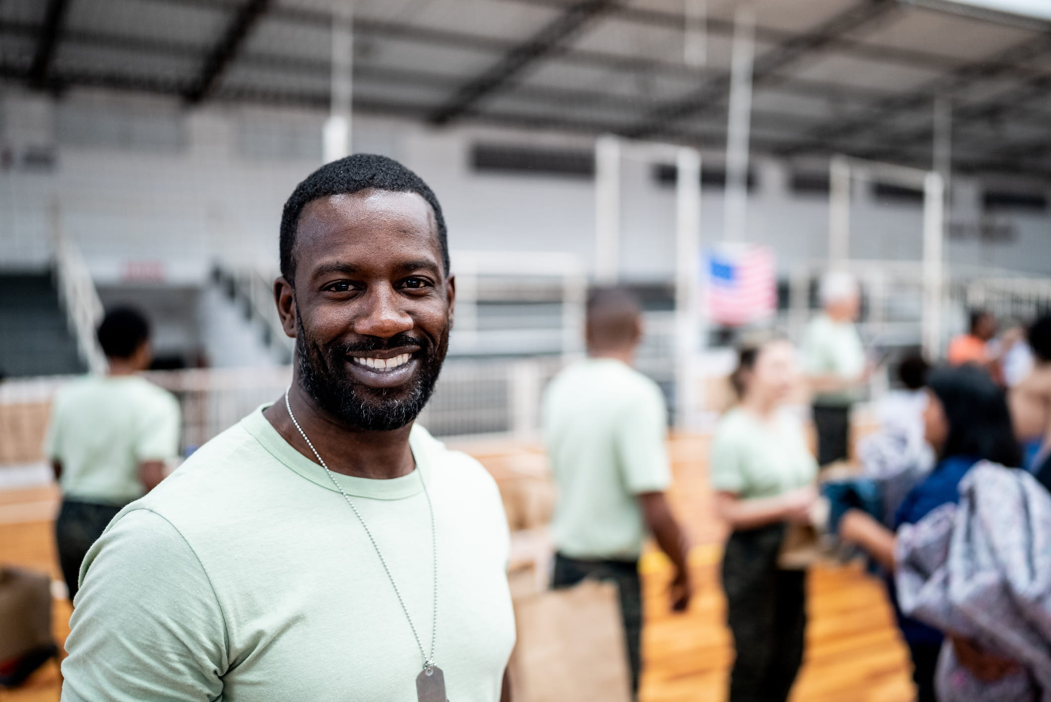 veteran smiling 